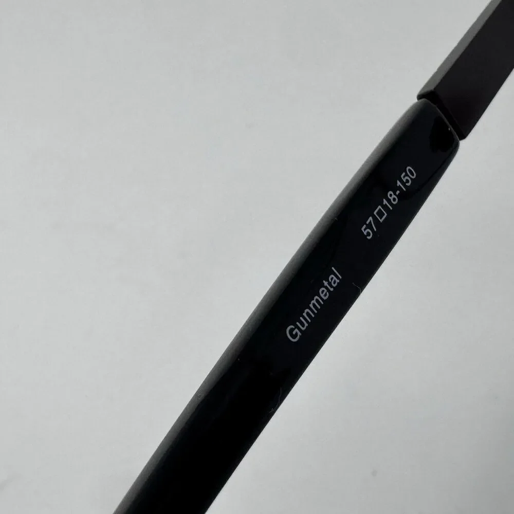 Dickies DK103 Gun Gunmetal 180° Flex Eyeglass Frames 57-18-150